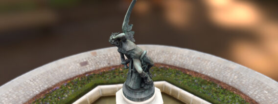 fountain fallen angel