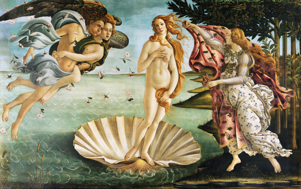 The Birth of Venus by Sandro Botticelli